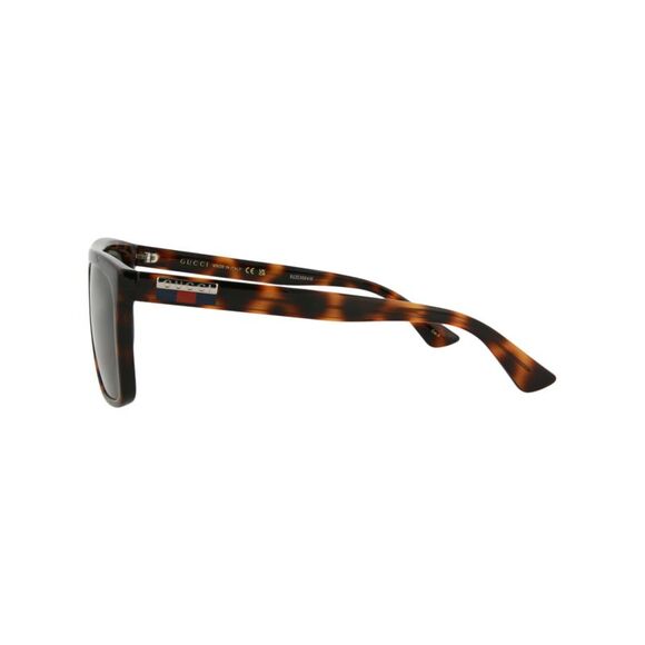 Gucci Square-Frame Injection Sunglasses Brown Mens - Picture 3 of 6